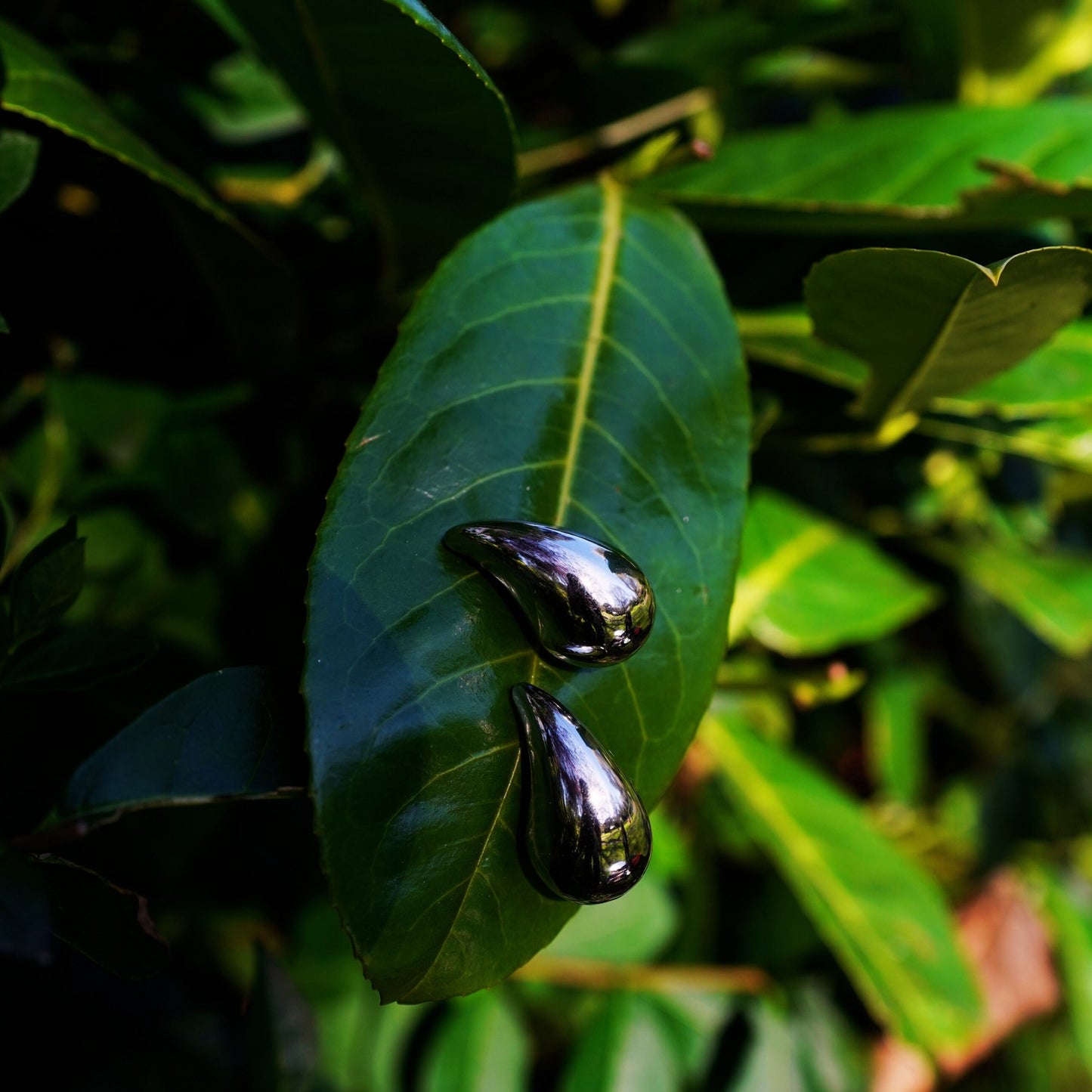 Abstract Dome Stud Earrings – Sculptural Stainless Steel, Hypoallergenic