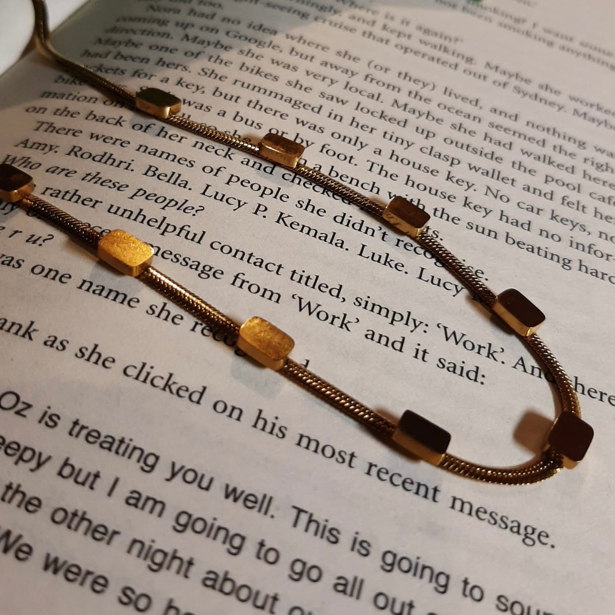 Gold Stainless Steel Necklace – Sleek, Tarnish-Resistant Elegant Chain