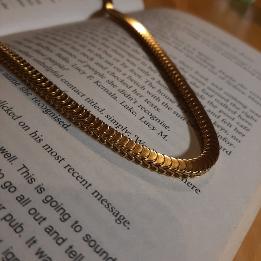 Stainless steel gold Necklace