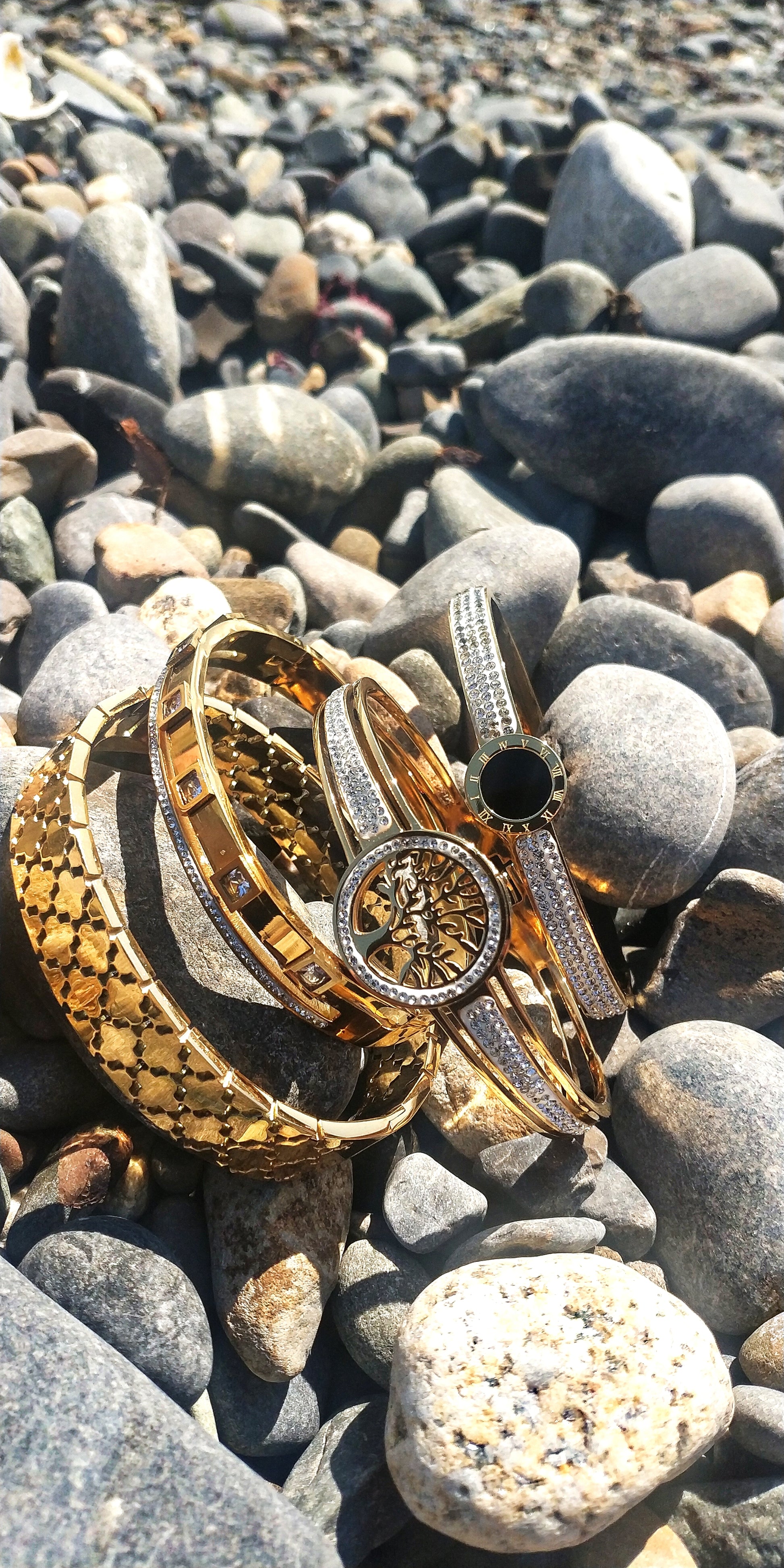 Stainless Steel Tree of Life Bracelet