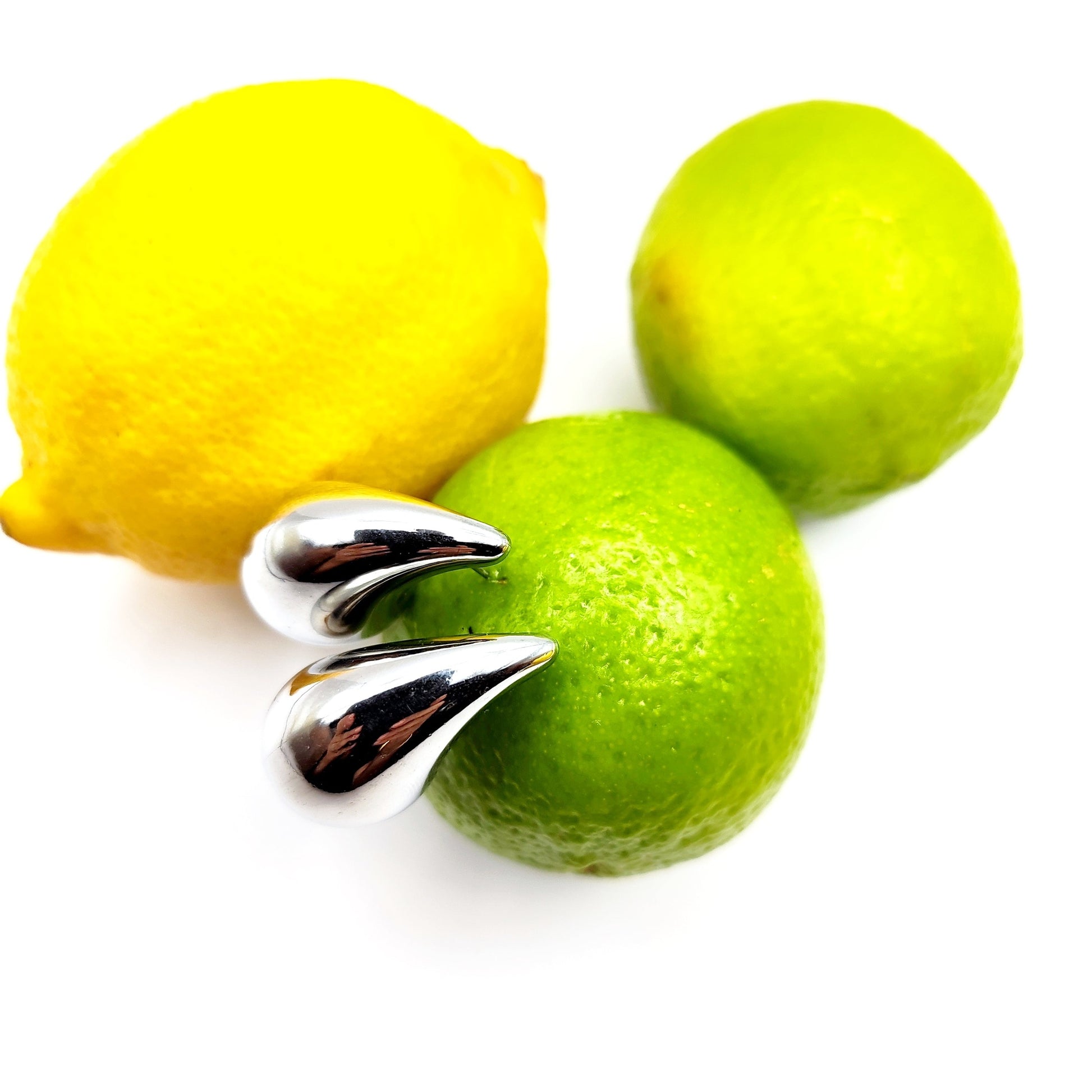 Abstract Dome Stud Earrings – Sculptural Stainless Steel, Hypoallergenic