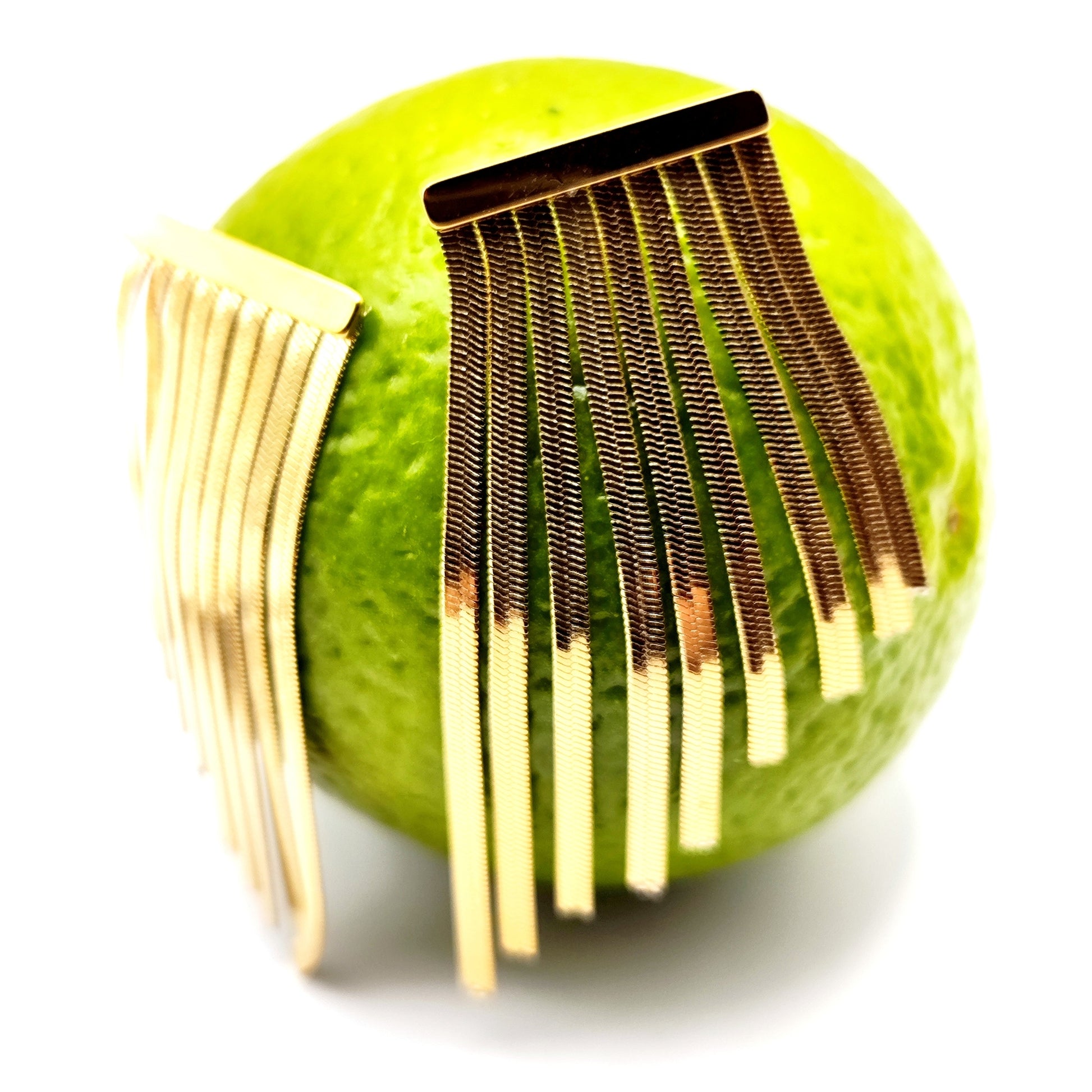 Parallel Chain Drop Earrings – Minimalist Stainless Steel, Hypoallergenic