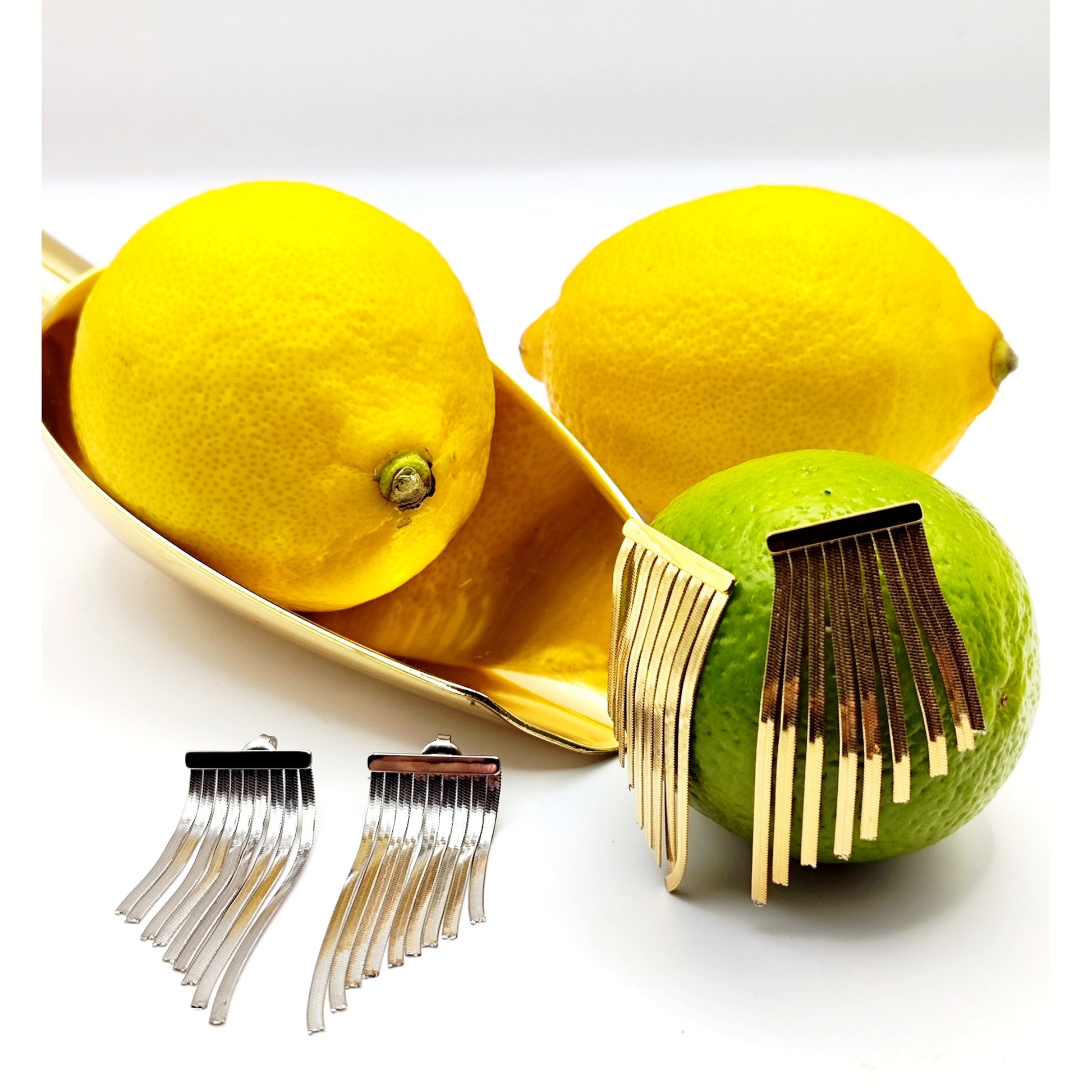 Parallel Chain Drop Earrings – Minimalist Stainless Steel, Hypoallergenic