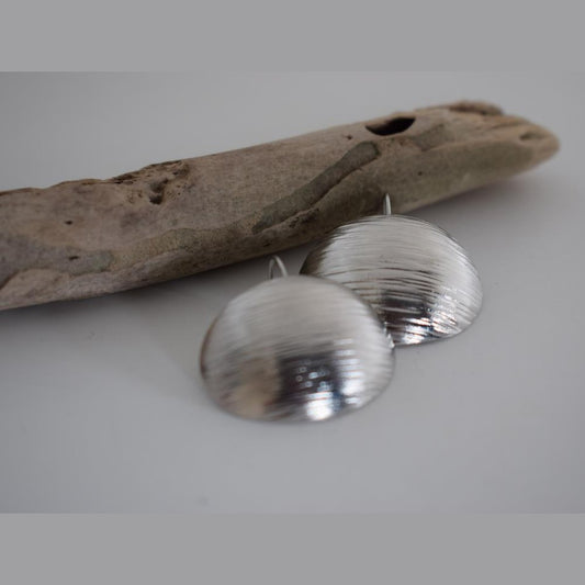 Hermes earrings – Greek hammered jewelry available in 18K gold plated, 18K silver plated, and rose gold plated