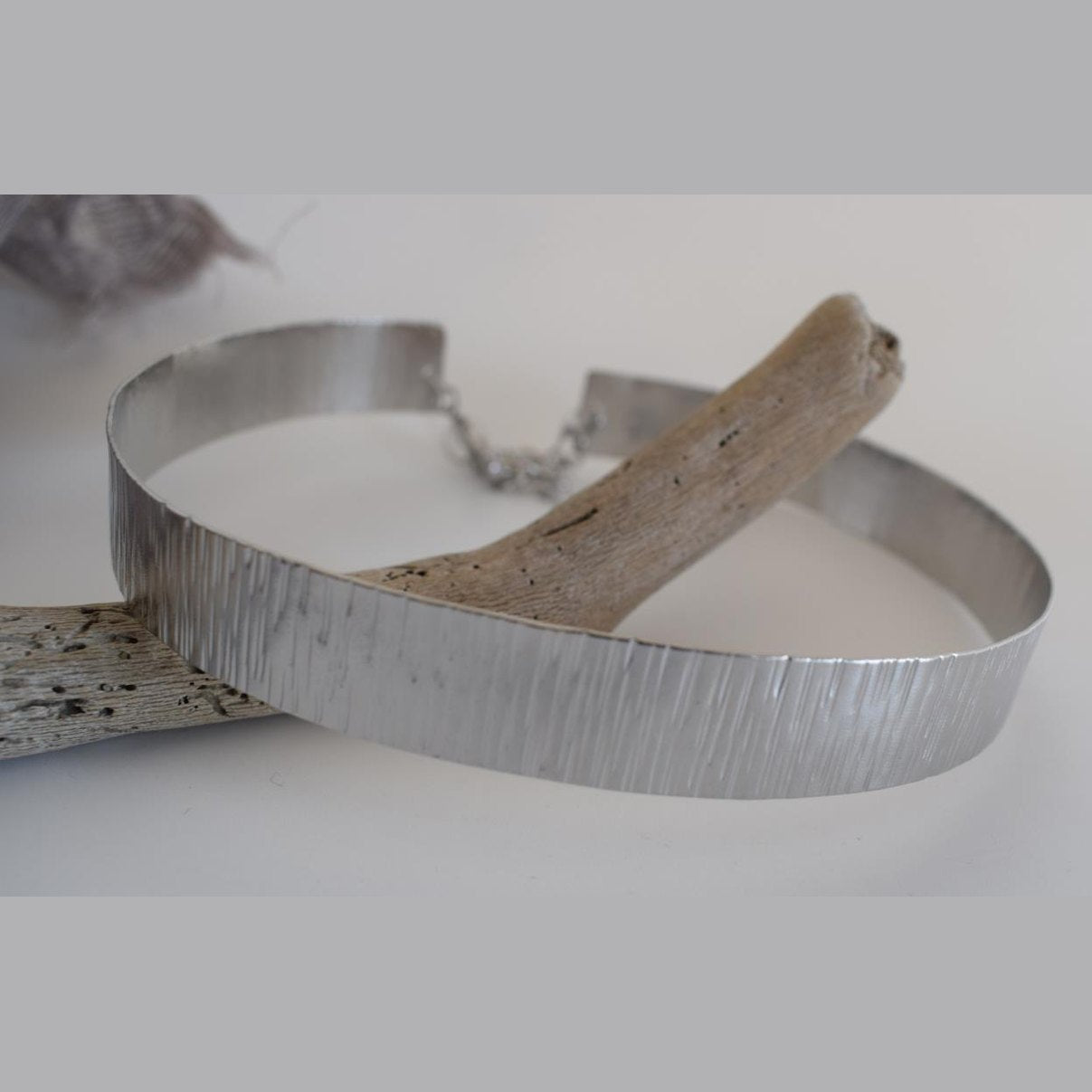 Ionio necklace Greek hammered jewelry 18K gold plated