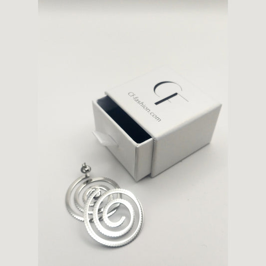 Earrings Bohemian Spiral Stainless Steel