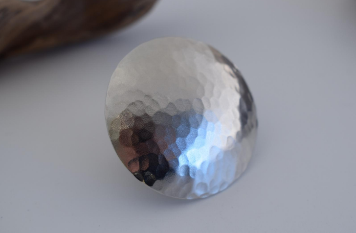 Helios ring – Greek hammered jewelry in 18K gold plated, silver plated, and rose gold plated finish