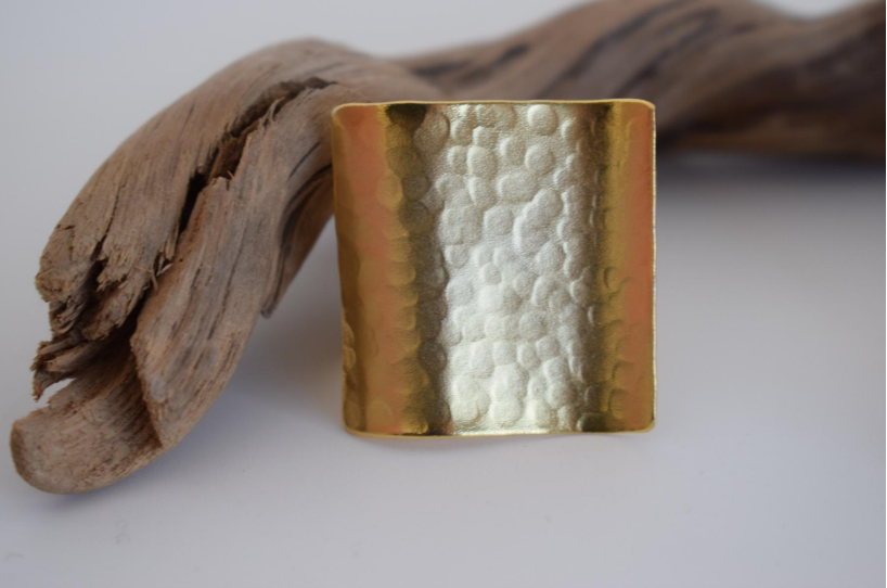 CF Fashion Don Joyelli Greek Handmade 18k Gold Plated Ring for Women N1636
