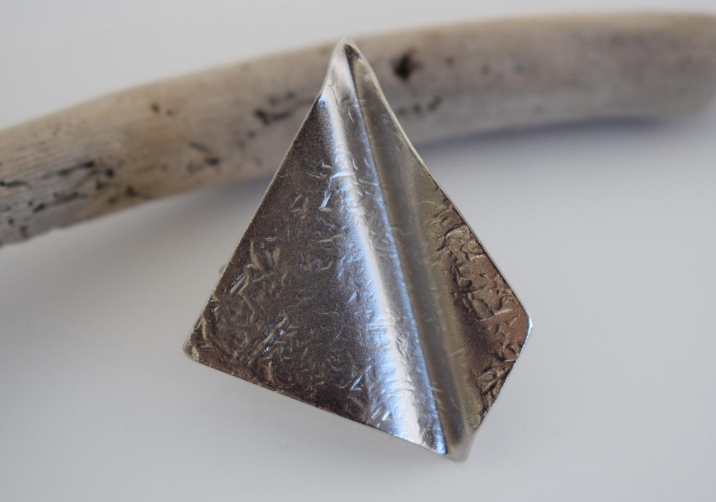 Ikaros Ring – Greek hammered jewelry – 18K gold or silver plated