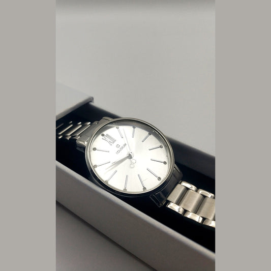  Women’s Watch with Stainless Steel Details and Dial with Crystals