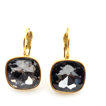 Hypoallergenic Stainless Steel Crystal Earrings 