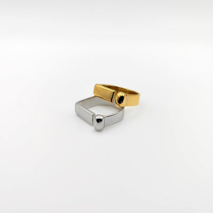 Delicate Minimalist Stainless Steel Ring