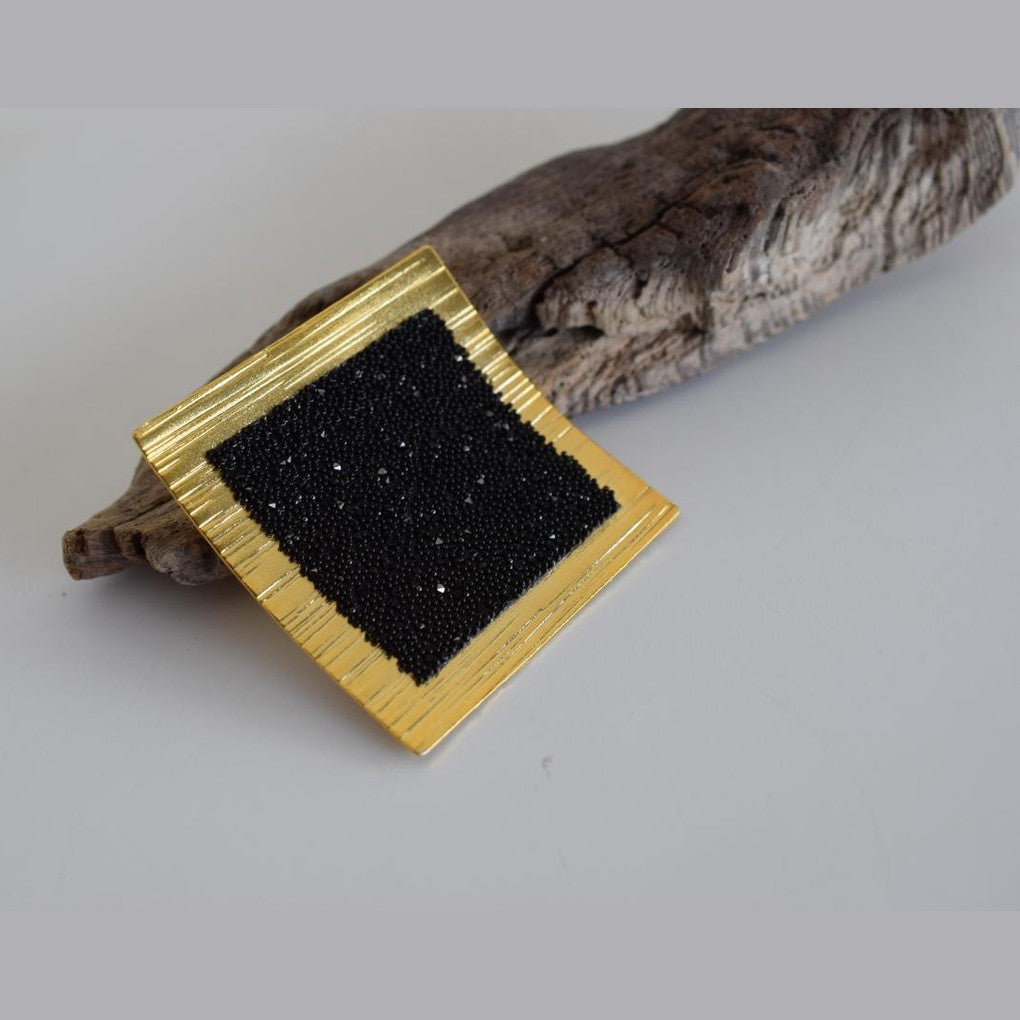 Thyra handmade Greek hammered earrings with fine crystals, available in gold plated and silver plated.