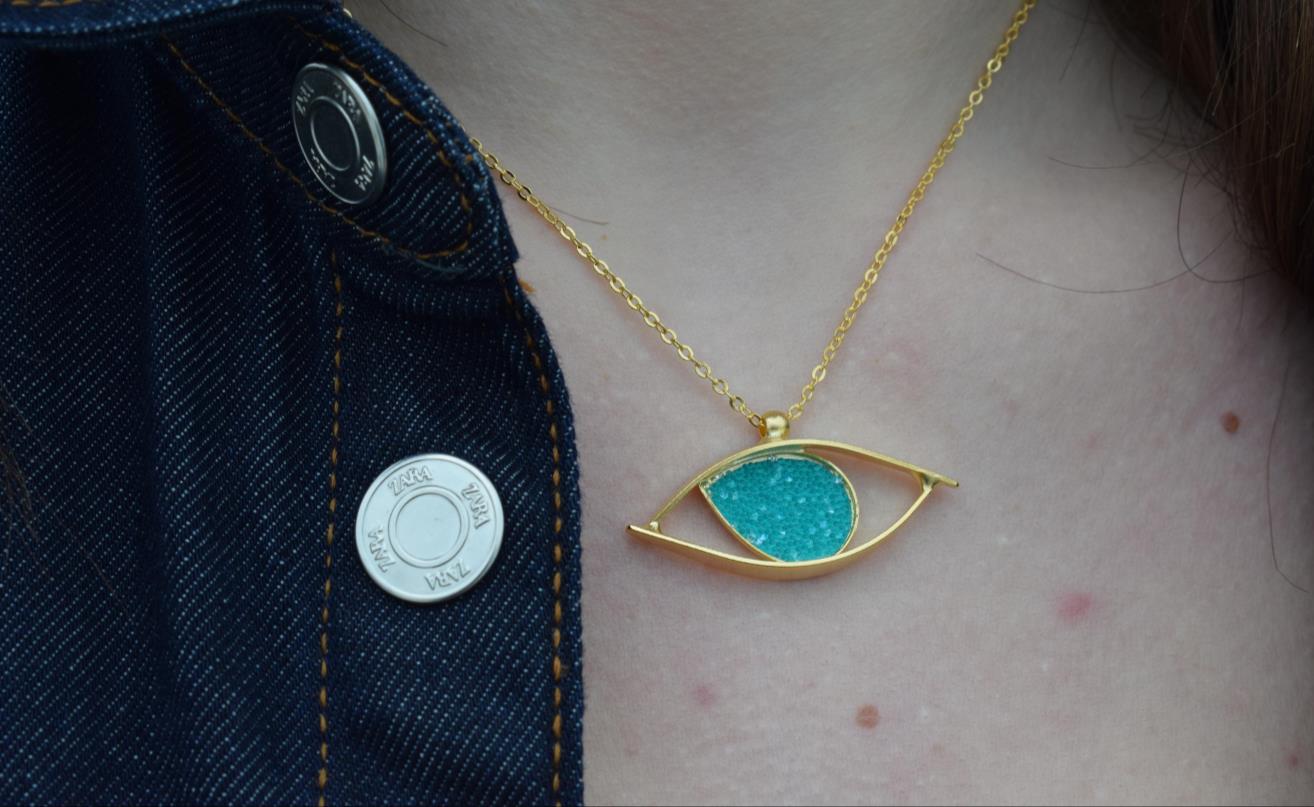 Greek Hammered Jewelry, 18K Gold, 18K Silver, Rose Gold, Women’s Accessories, Gift for Her, 18K Gold Plated, Swarovski Jewelry, baptism jewelry, Beach Jewelry, birthday gift, birthday gift jewelry, Boho Chic, boho style, Chic Style, cocktail party, cocktail party jewelry, cosmic jewelry, cultural jewelry, evening wear, Fashion Accessories, for gift, for night events, hammered, Handcrafted, handmade, hypoallergenic, luxury Greek jewelry, Nature Inspired, necklace, Swarovski crystals, evil eye jewelry, celest